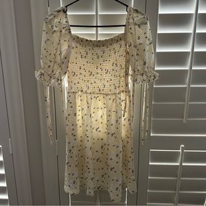 Yellow Floral Dress